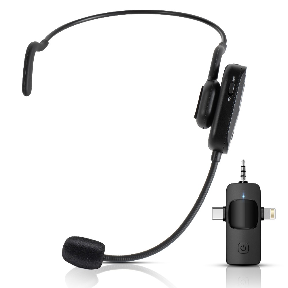 Yanmai GF13  2.4G无线头戴式麦克风